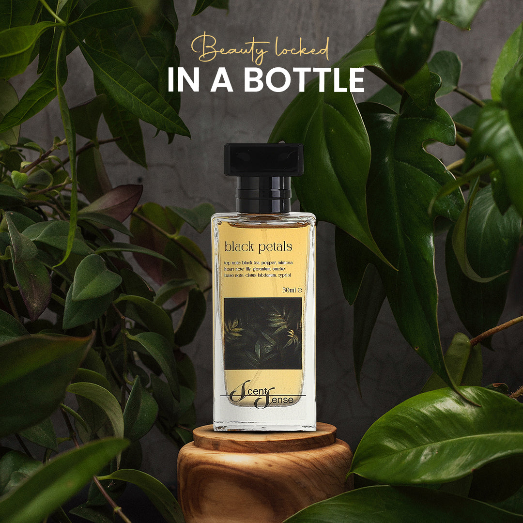 Black Petals Unisex Inspired by Blushing Stallion + Pegasus Exclusif + Mixed Emotions