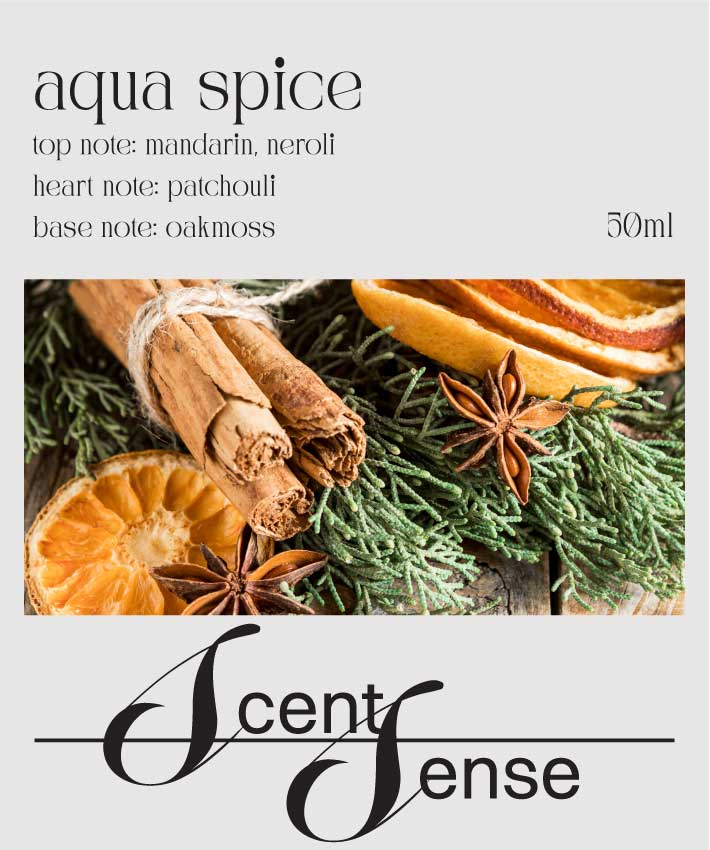 Aqua Spice Perfume for men I Eau De Parfum Inspired by: Bvlgari's Aqua