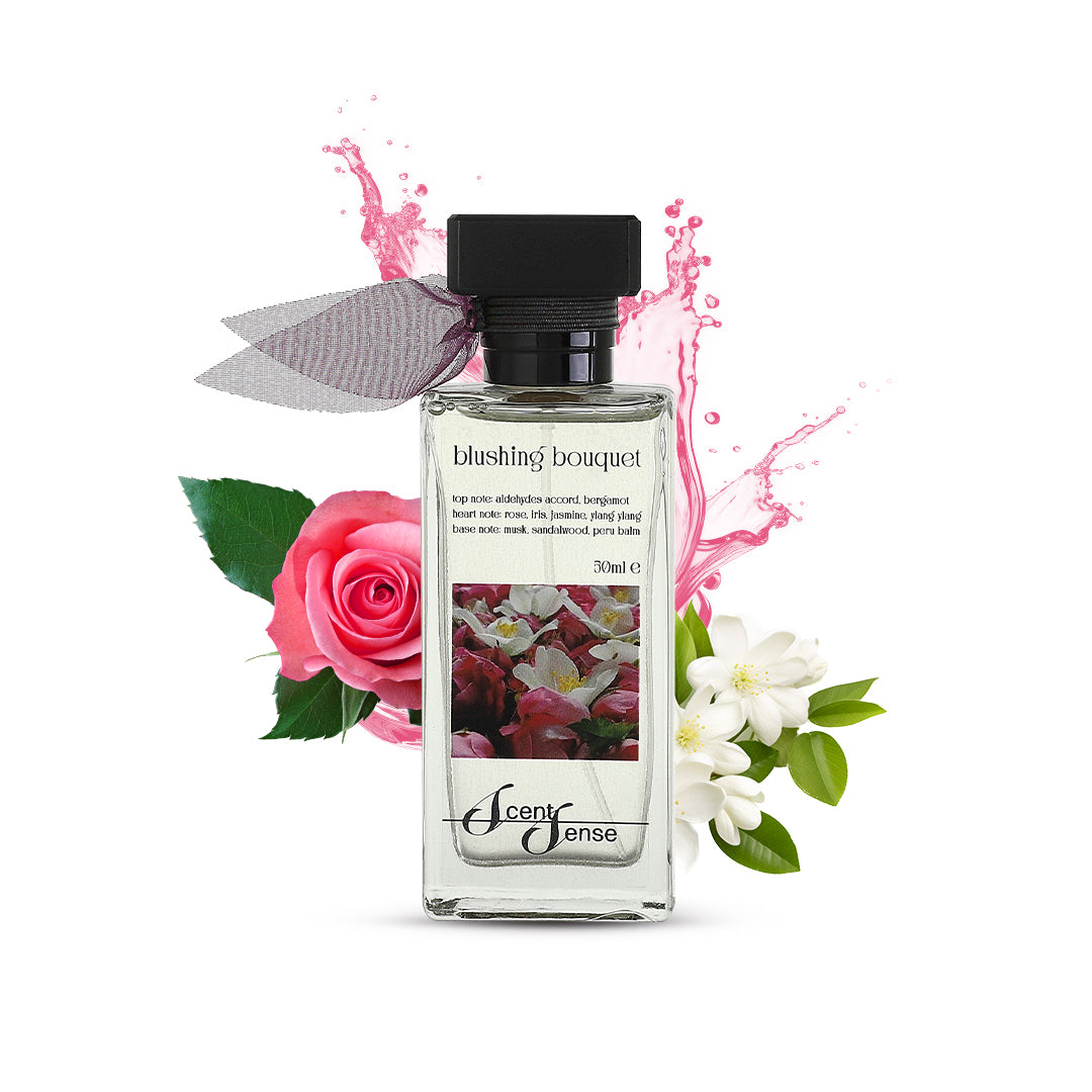 Blushing Bouquet For Her Inspired by Chanel No 5