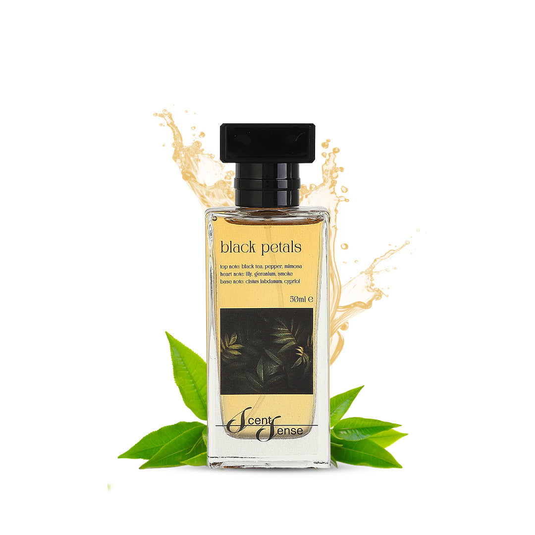 Black Petals Unisex Inspired by Blushing Stallion + Pegasus Exclusif + Mixed Emotions