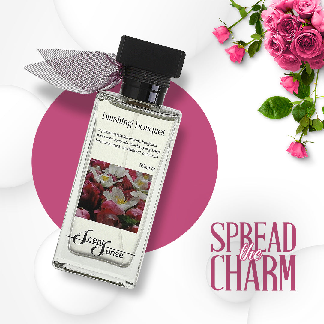 Blushing Bouquet For Her Inspired by Chanel No 5