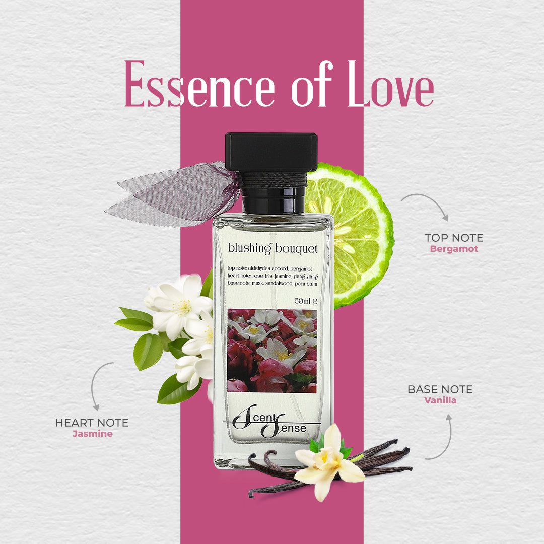 Blushing Bouquet For Her Inspired by Chanel No 5