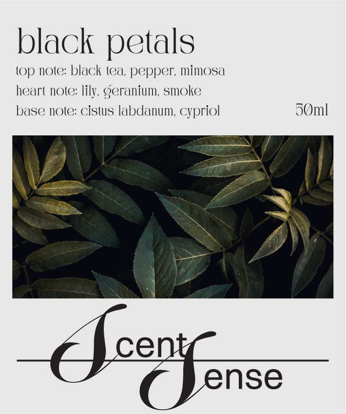 Black Petals Unisex Inspired by Blushing Stallion + Pegasus Exclusif + Mixed Emotions